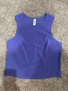 lululemon athletica Violet Perforated Athletic Tank